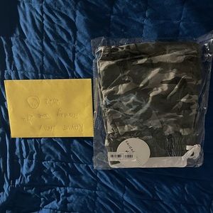 Woman’s size small little sleepies bamboo camo pants NIB